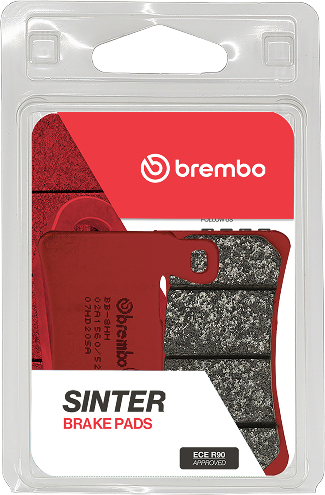 Brembo 07HD20SA Prime Sintered Front Brake Pads
