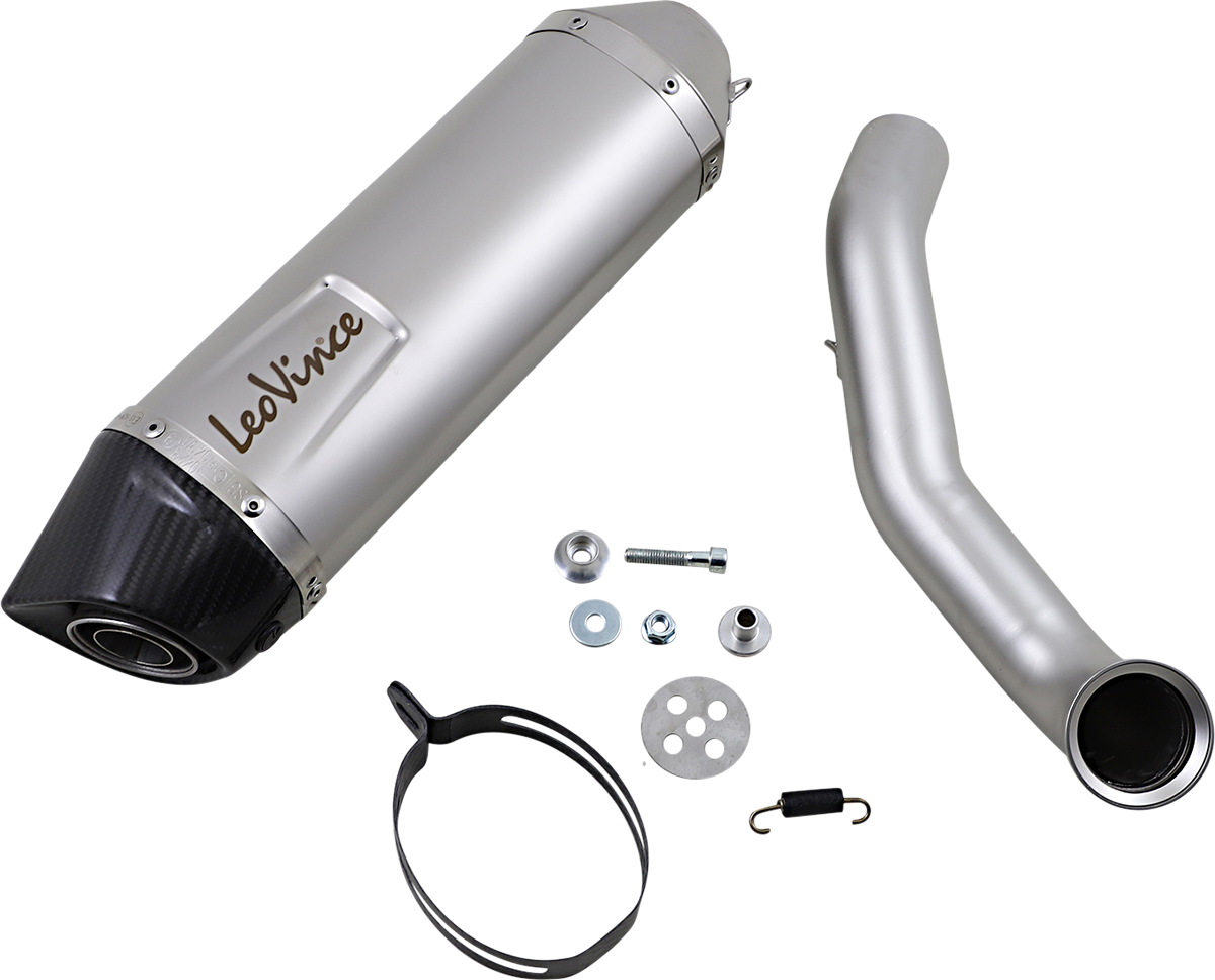 LEOVINCE LV One Evo Muffler - Stainless Steel 14302EU