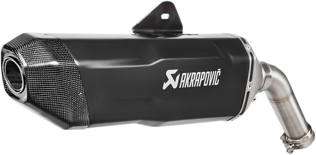 AKRAPOVIC Muffler - Black - Titanium S-B8SO8-HFBFCTBL