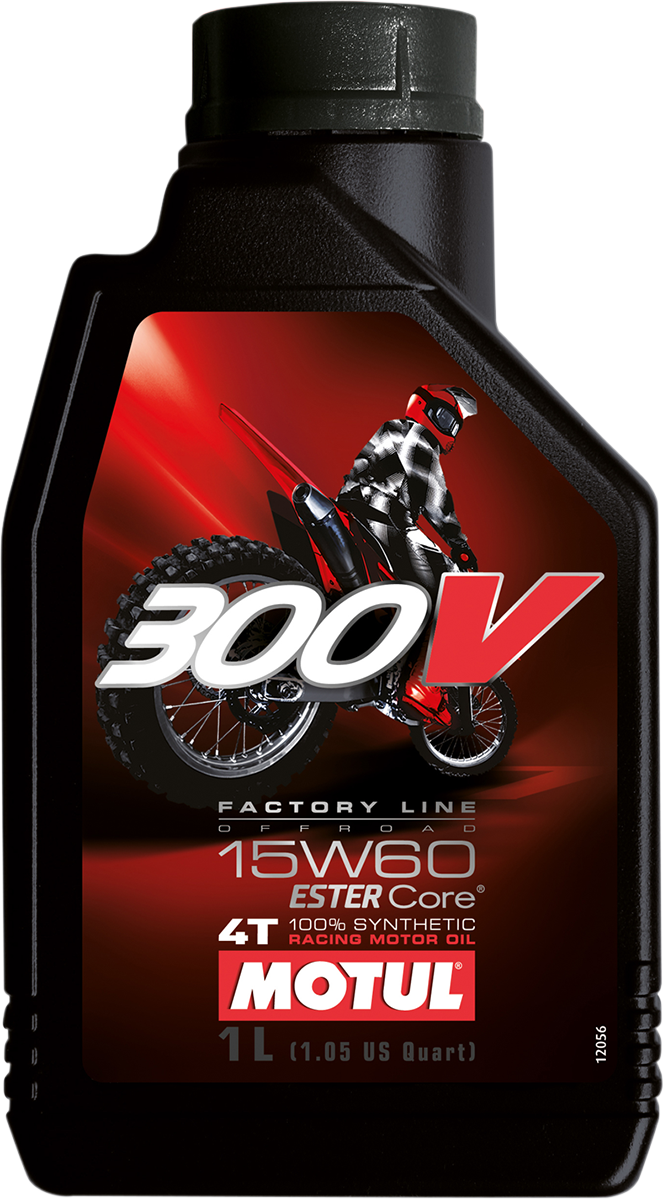 MOTUL 300V Offroad Synthetic Oil - 15W-60 - 1L 104137