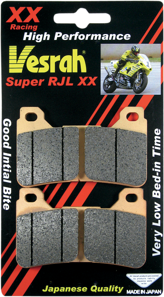 VESRAH JL Sintered Metal Brake Pads - VD-170RJL-XX VD-170XX