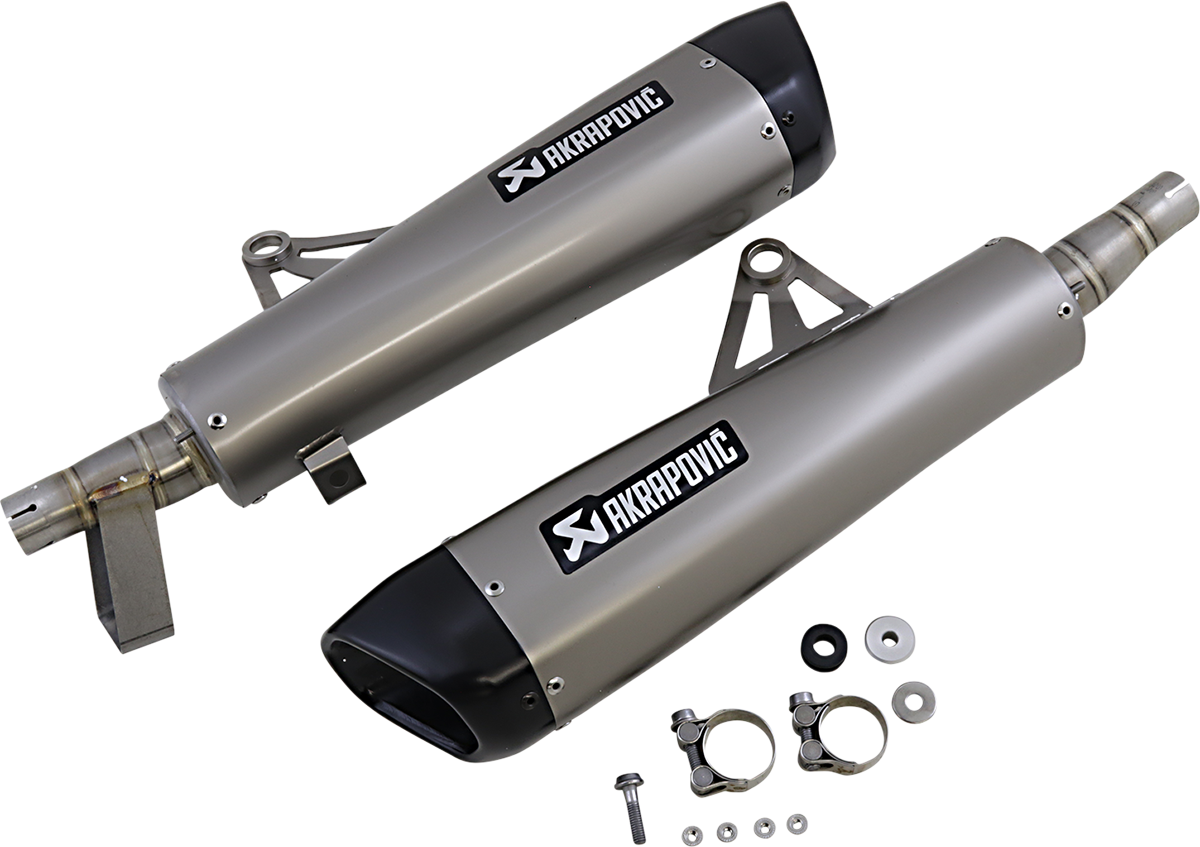 AKRAPOVIC Titanium Mufflers S-T12SO4-HCQT