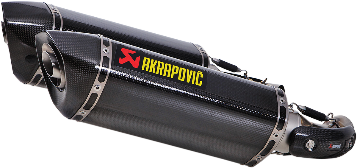 AKRAPOVIC Mufflers - Carbon Fiber S-D10SO7-HZC