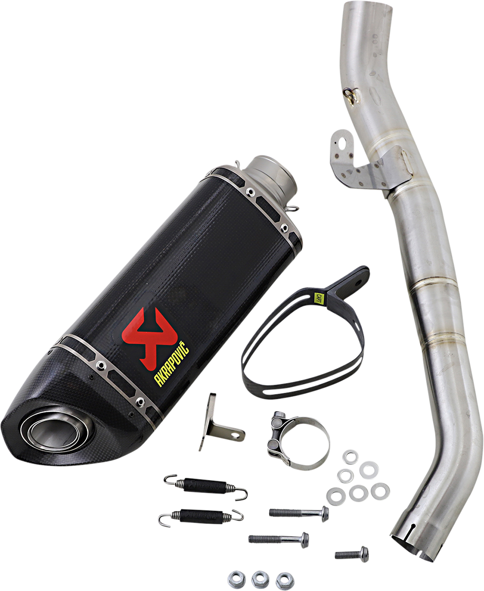 AKRAPOVIC Street Triple - Carbon Fiber Muffler S-T7SO3-APC