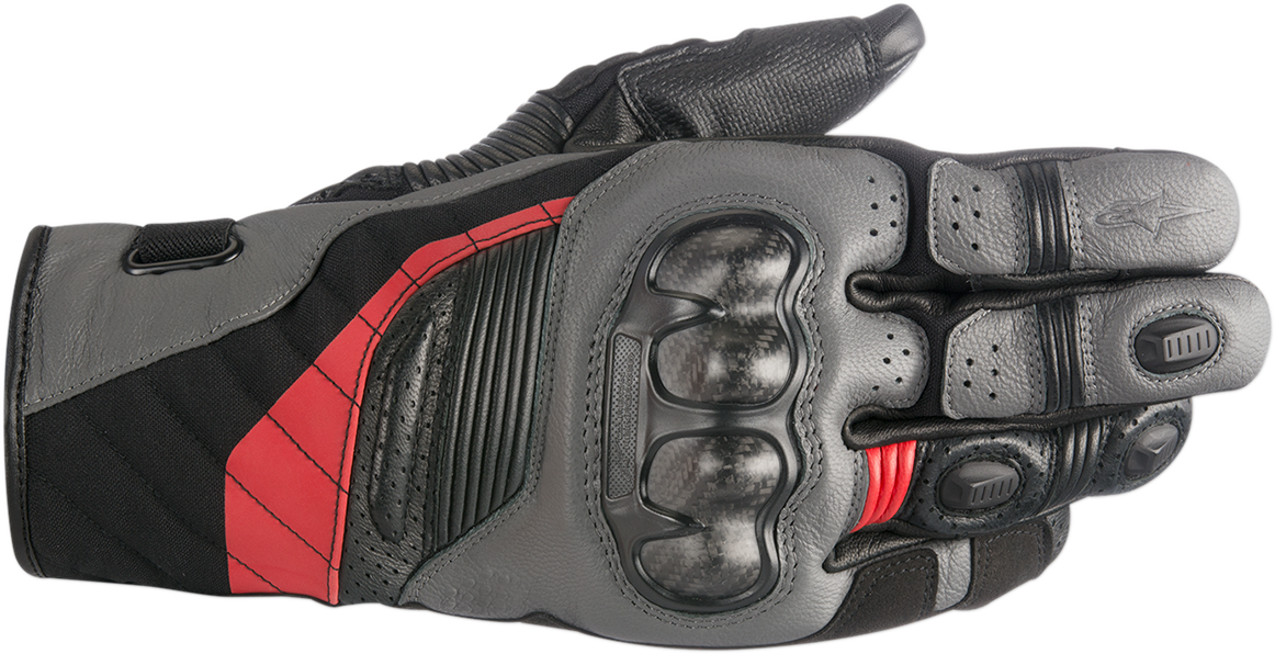 ALPINESTARS Belize Drystar? Gloves - Black/Anthracite/Red - Medium 3526718-1036-M