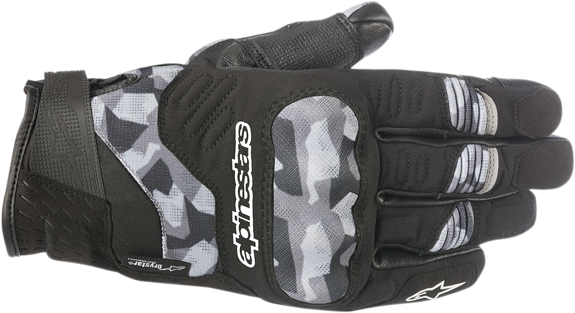 ALPINESTARS C-30 Drystar? Gloves - Black/Camo - Medium 3528918-990-M