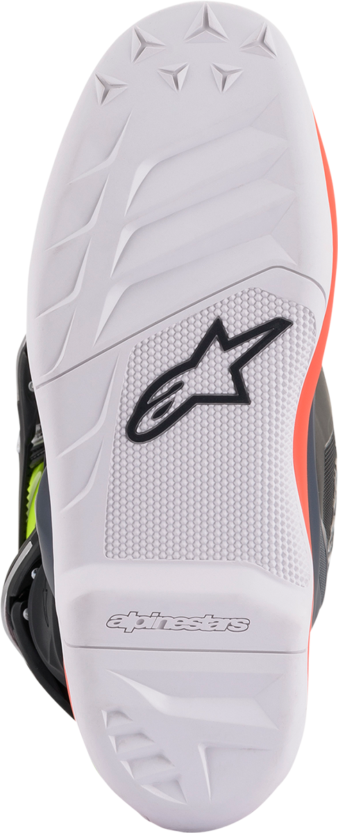 ALPINESTARS Youth Tech 7S Boots - Black/Gray/Red/White/Yellow - US 3 2015017-9058-3