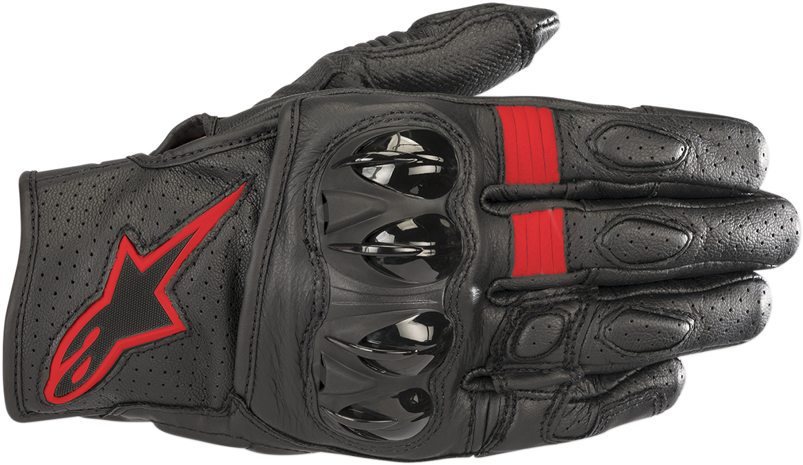 ALPINESTARS Celer V2 Gloves - Black/Fluo Red - XL 3567018-1030-XL