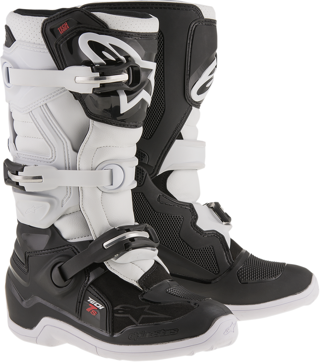 ALPINESTARS Youth Tech 7S Boots - Black/White - US 6 2015017-12-6