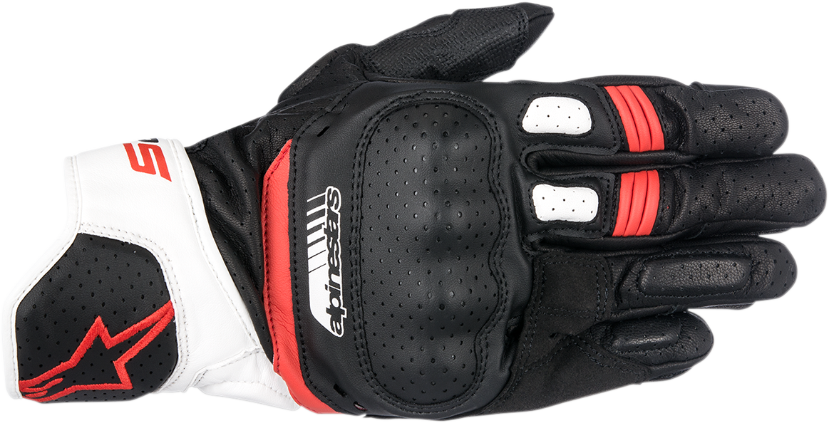 ALPINESTARS SP-5 Gloves - Black/White/Red