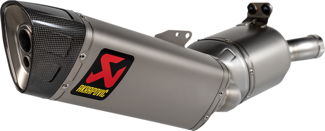 AKRAPOVIC Muffler - Titanium S-B9SO1-HAPLT