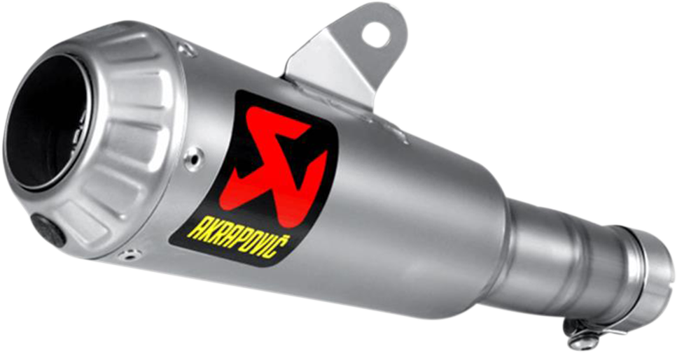 AKRAPOVIC Slip-On Line Muffler - Titanium S-Y6SO10-AHBT