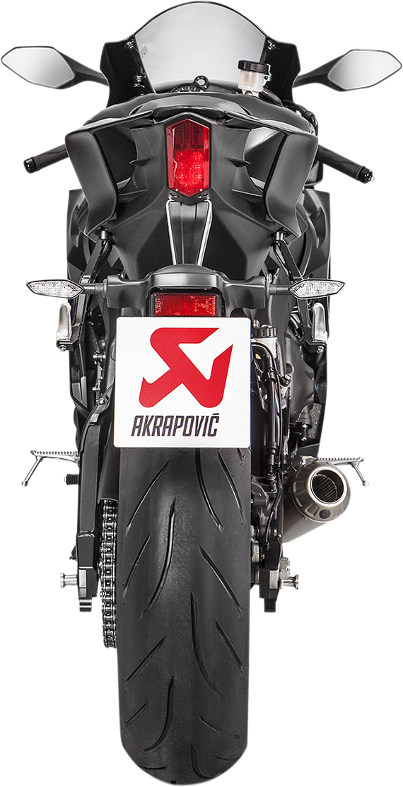 AKRAPOVIC Slip-On Line Muffler - Titanium S-Y6SO10-AHBT