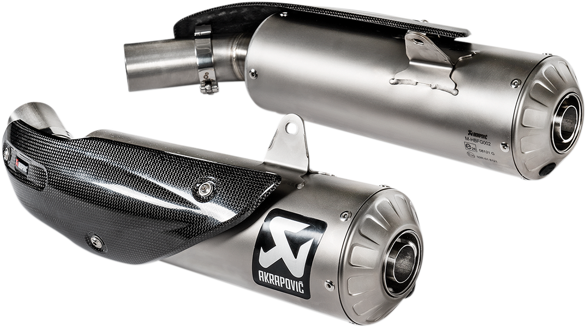 AKRAPOVIC Titanium Mufflers S-D11SO4-HBFGT