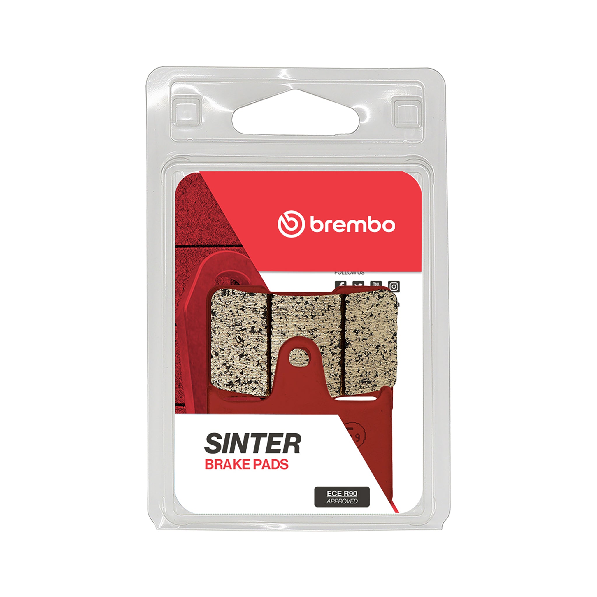 Brembo 07SU25SP Prime SP Sintered Rear Brake Pads for Suzuki GSX-R1000