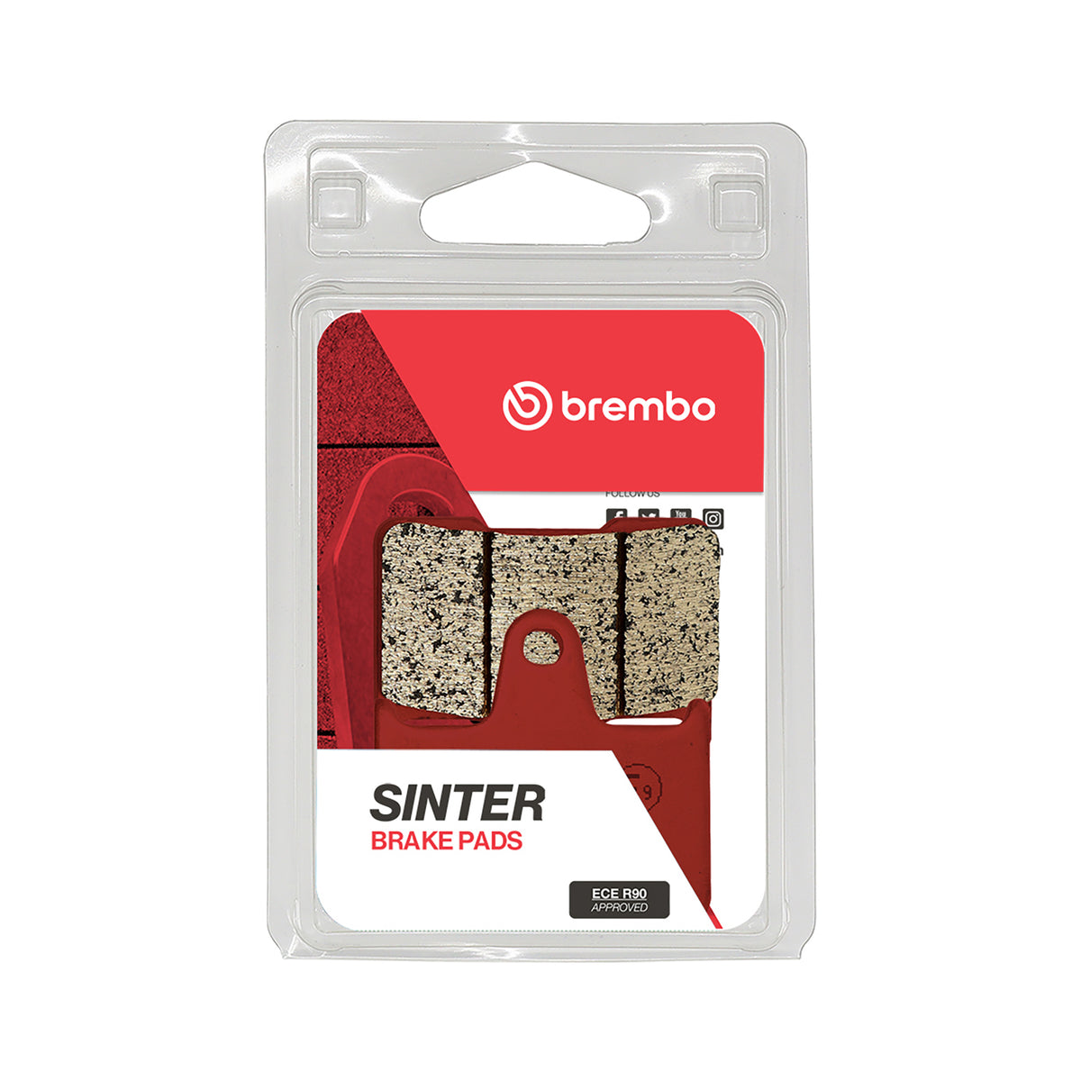 Brembo 07SU25SP Prime SP Sintered Rear Brake Pads for Suzuki GSX-R1000
