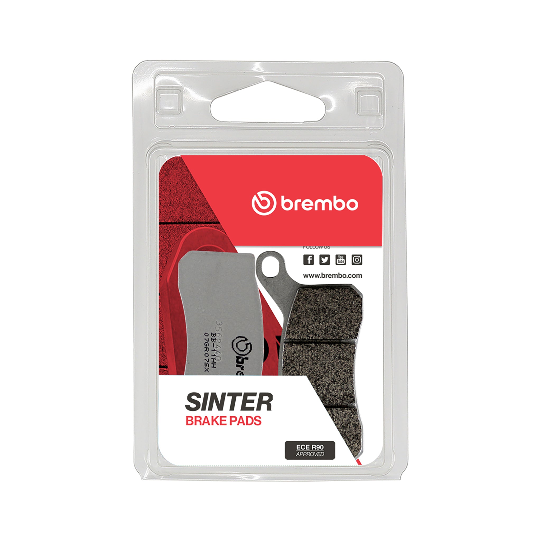 Brembo 07GR07SX Sintered Upgrade SX Brake Pads for KTM Motocross and Supermoto