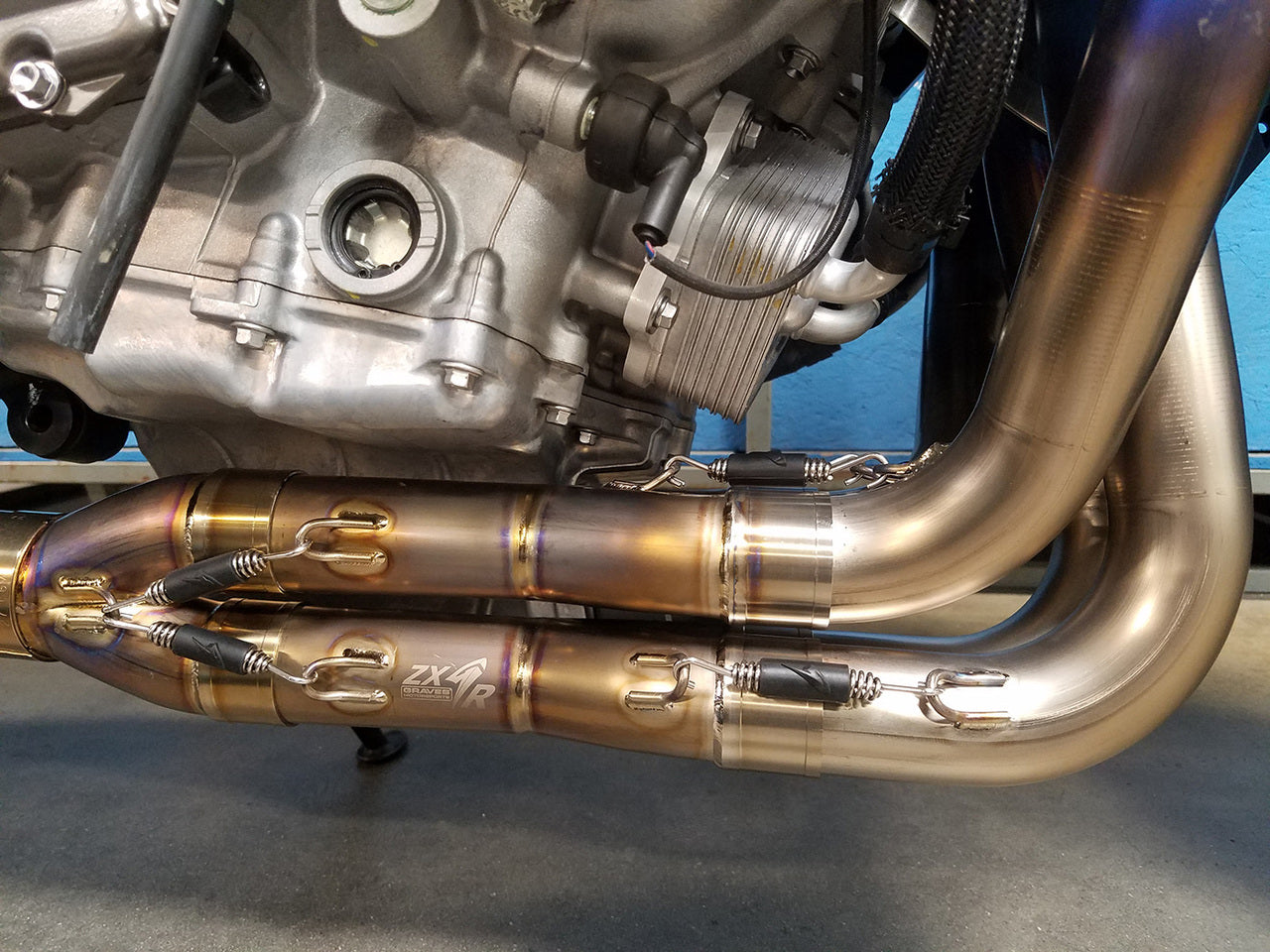 Graves Motorsports Kawasaki ZX10r Link Header Upgrade