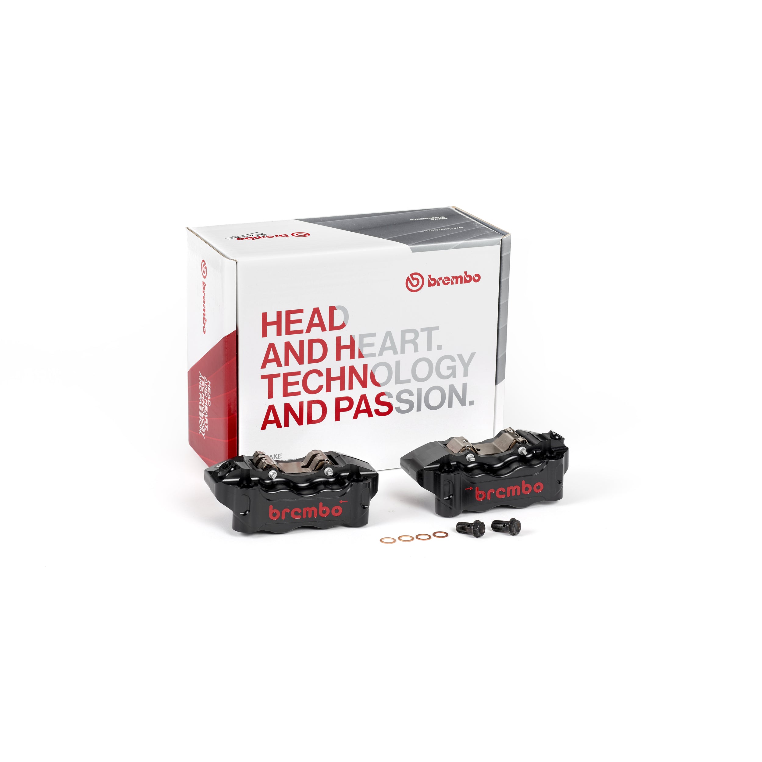 Brembo 220B47340 GP4-RB Front Upgrade Brake Caliper Set