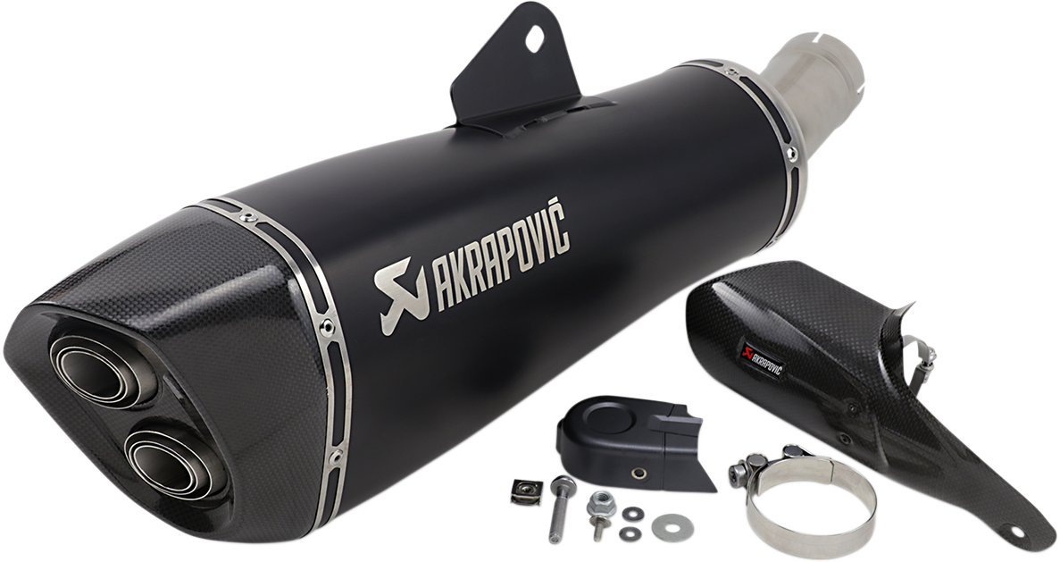 AKRAPOVIC Black Titanium Muffler - R1250R/RS S-B12SO22-HALAGTBL