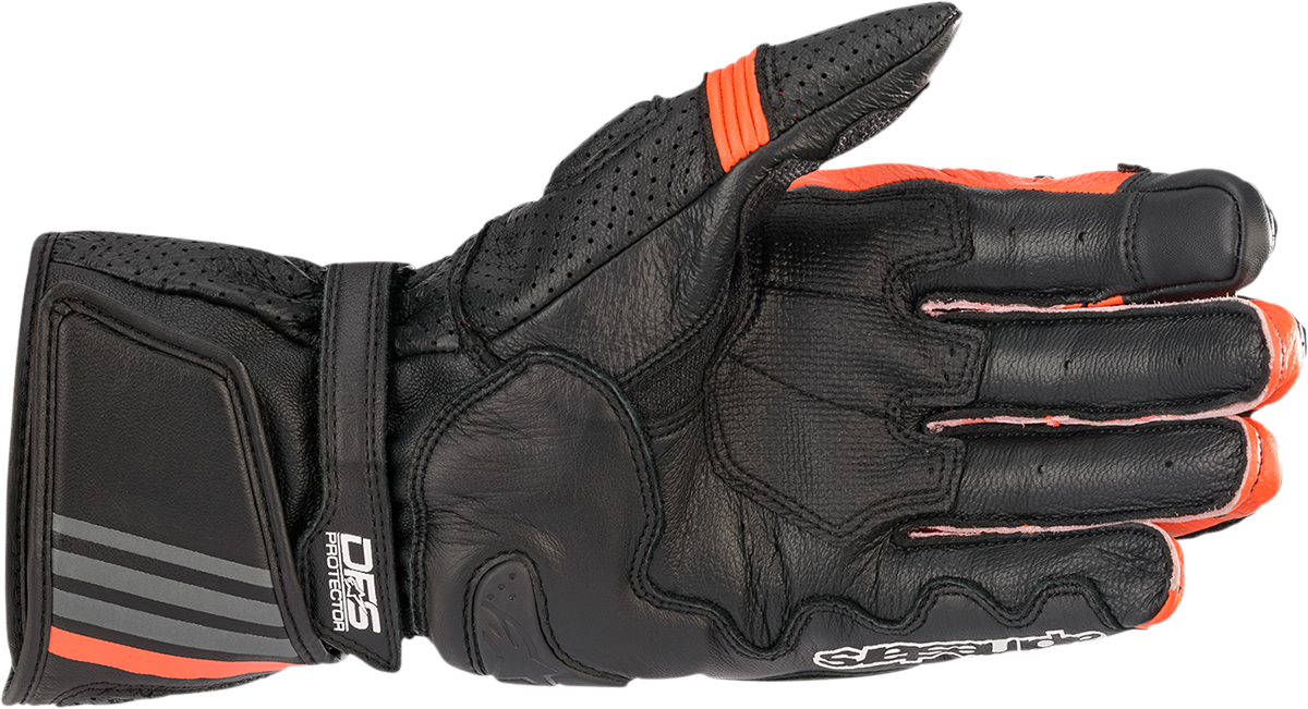 ALPINESTARS GP Plus R v2 Gloves - Black/Fluo Red - 3XL 3556520-1030-3X