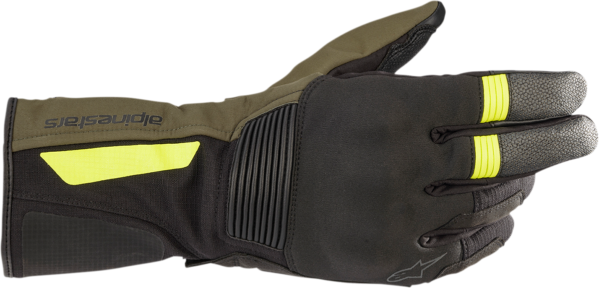 ALPINESTARS Denali Aerogel Drystar? Gloves - Black Forest/Fluo Yellow - Small 3526922-1685-S