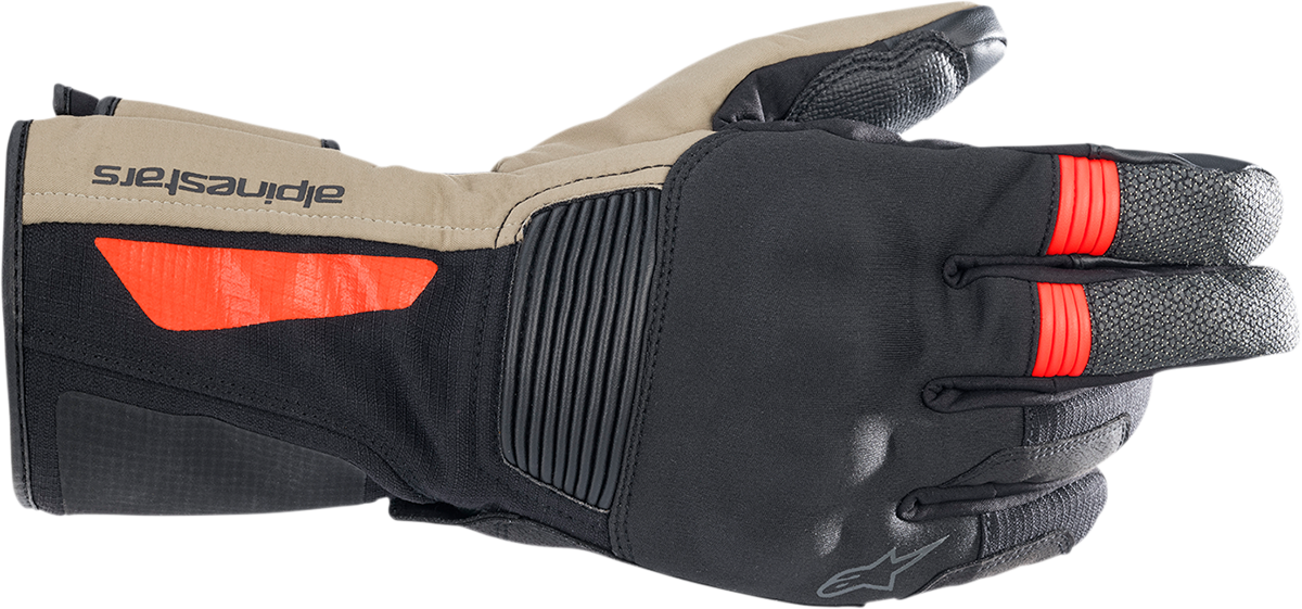 ALPINESTARS Denali Aerogel Drystar? Gloves - Black/Dark Khaki/Fluo Red - Small 3526922-1853-S