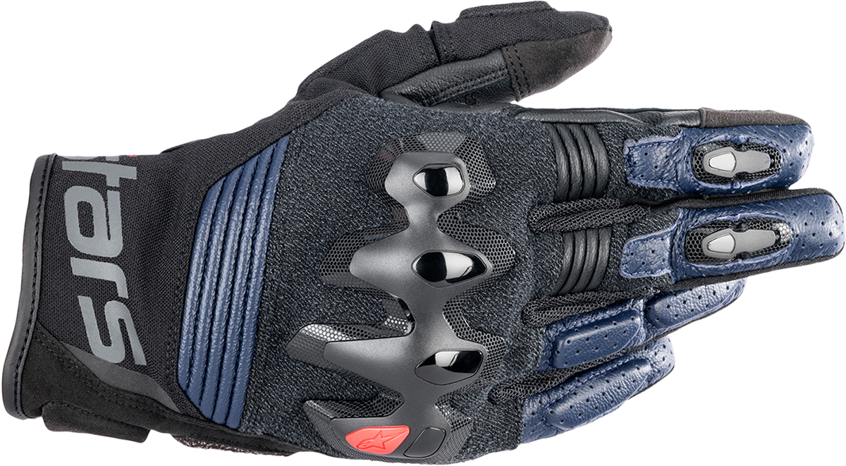 ALPINESTARS Halo Gloves - Dark Blue/Black - Small 3504822-7109-S