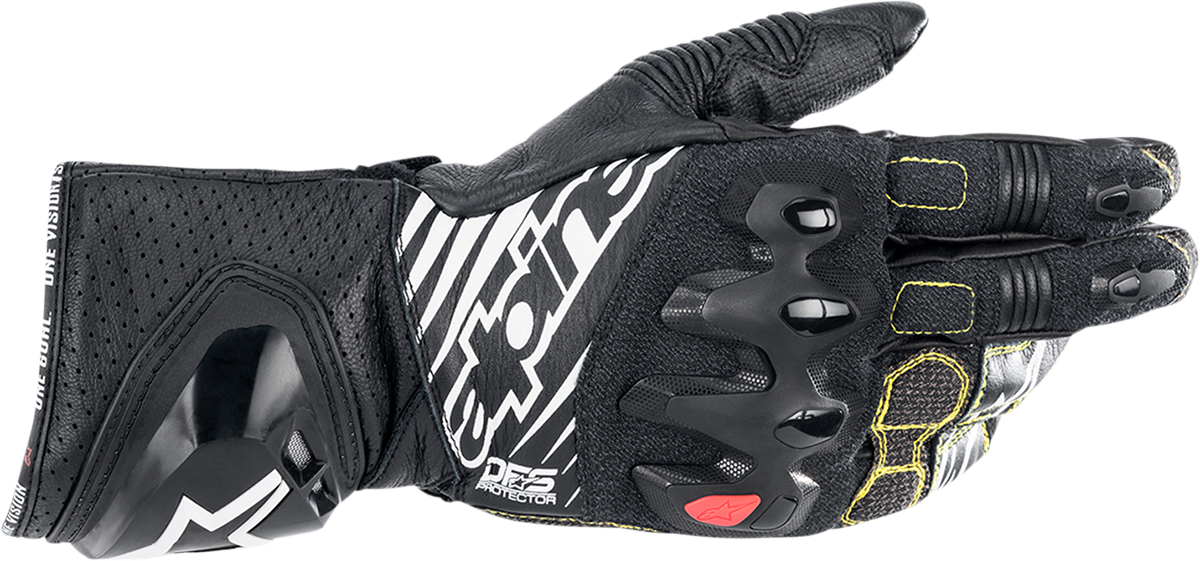 ALPINESTARS GP Tech V2 S Gloves - Black/White - 3XL 3556422-12-3X