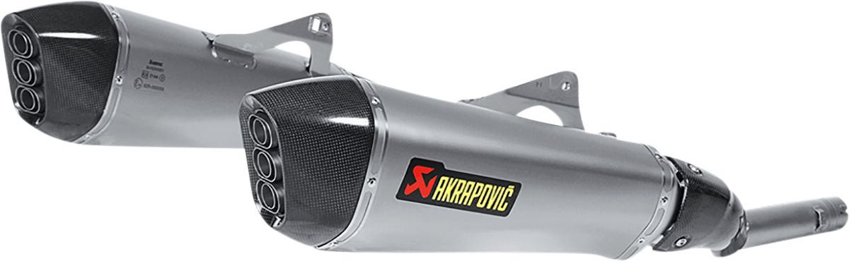 AKRAPOVIC Slip-On Line Muffler - Titanium S-B16SO4-HZAAT