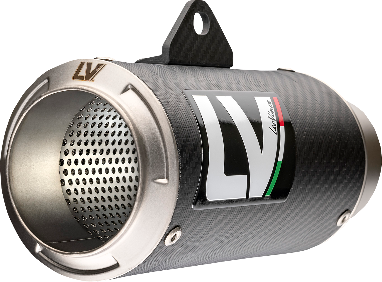 LEOVINCE LV-10 Slip-On Muffler - Carbon Fiber 15250CU