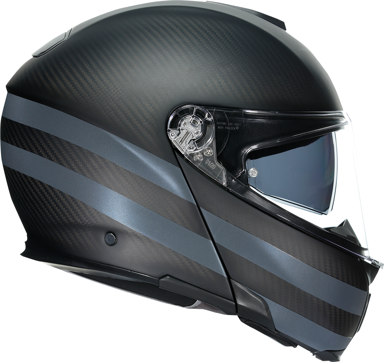 AGV SportModular Helmet - Dark Refractive - Carbon/Black