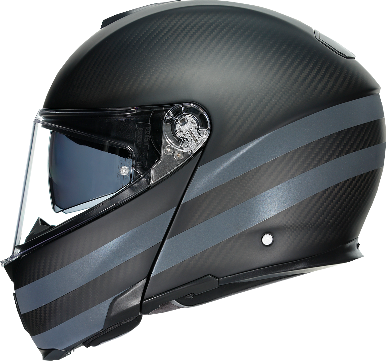 AGV SportModular Helmet - Dark Refractive - Carbon/Black