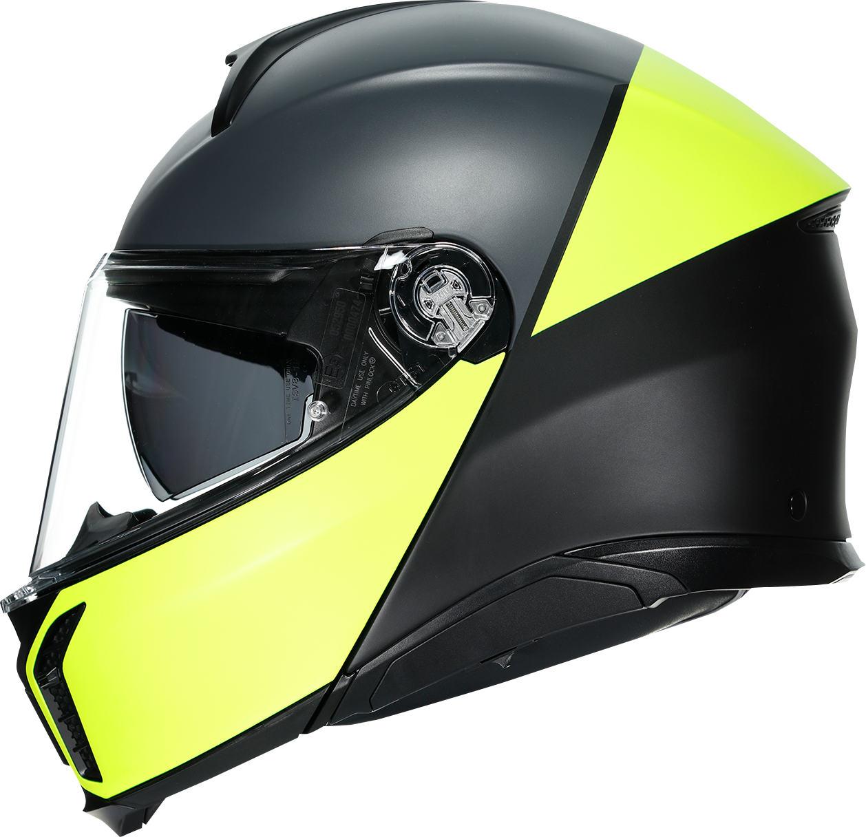 AGV Tourmodular Helmet - Balance - Black/Yellow Fluo/Gray