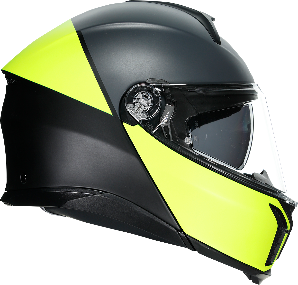 AGV Tourmodular Helmet - Balance - Black/Yellow Fluo/Gray