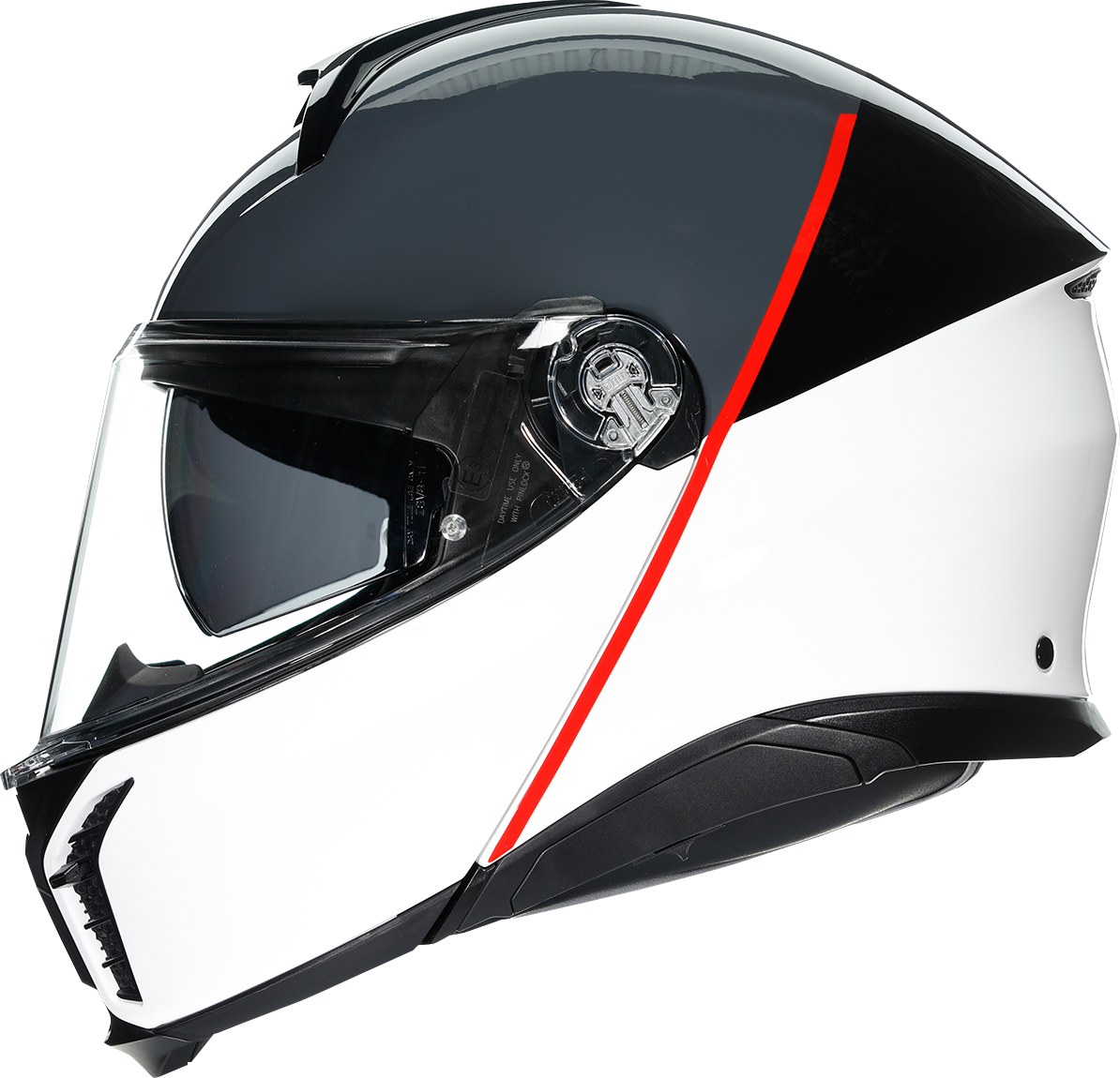 AGV Tourmodular Helmet - Balance - White/Gray/Red - XL 211251F2OY00215