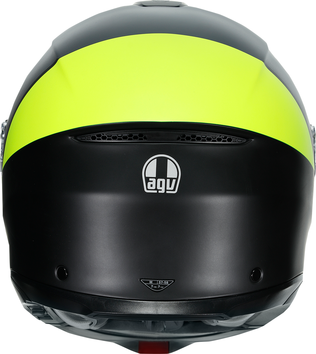 AGV Tourmodular Helmet - Balance - Black/Yellow Fluo/Gray