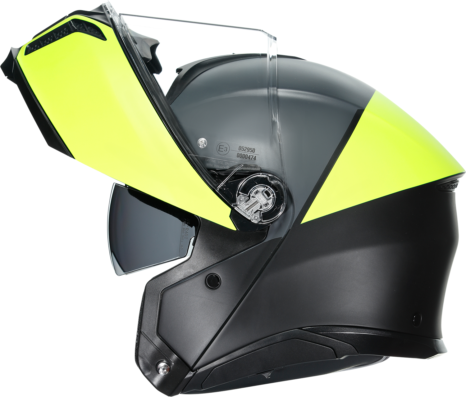 AGV Tourmodular Helmet - Balance - Black/Yellow Fluo/Gray