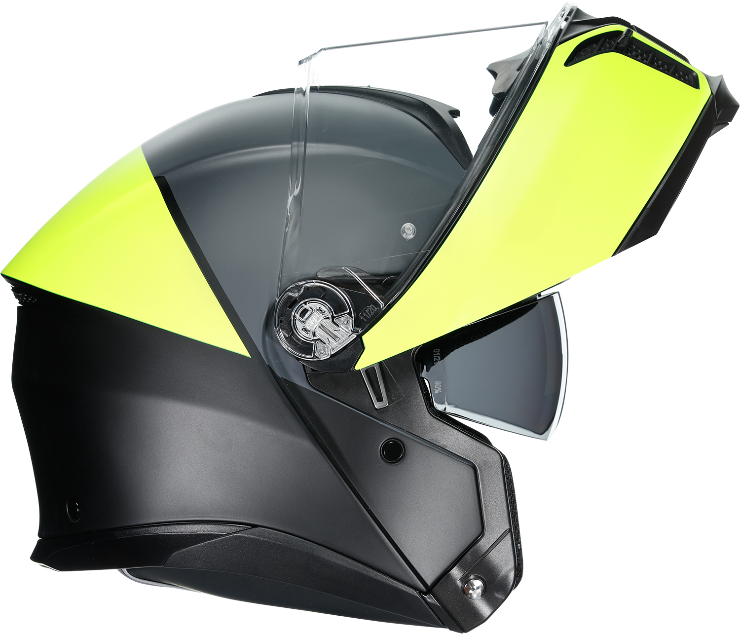 AGV Tourmodular Helmet - Balance - Black/Yellow Fluo/Gray