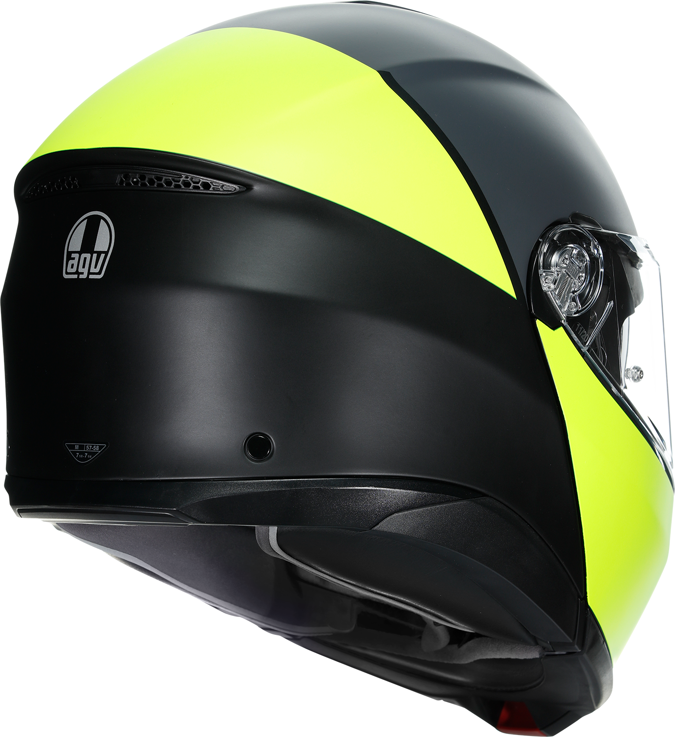 AGV Tourmodular Helmet - Balance - Black/Yellow Fluo/Gray