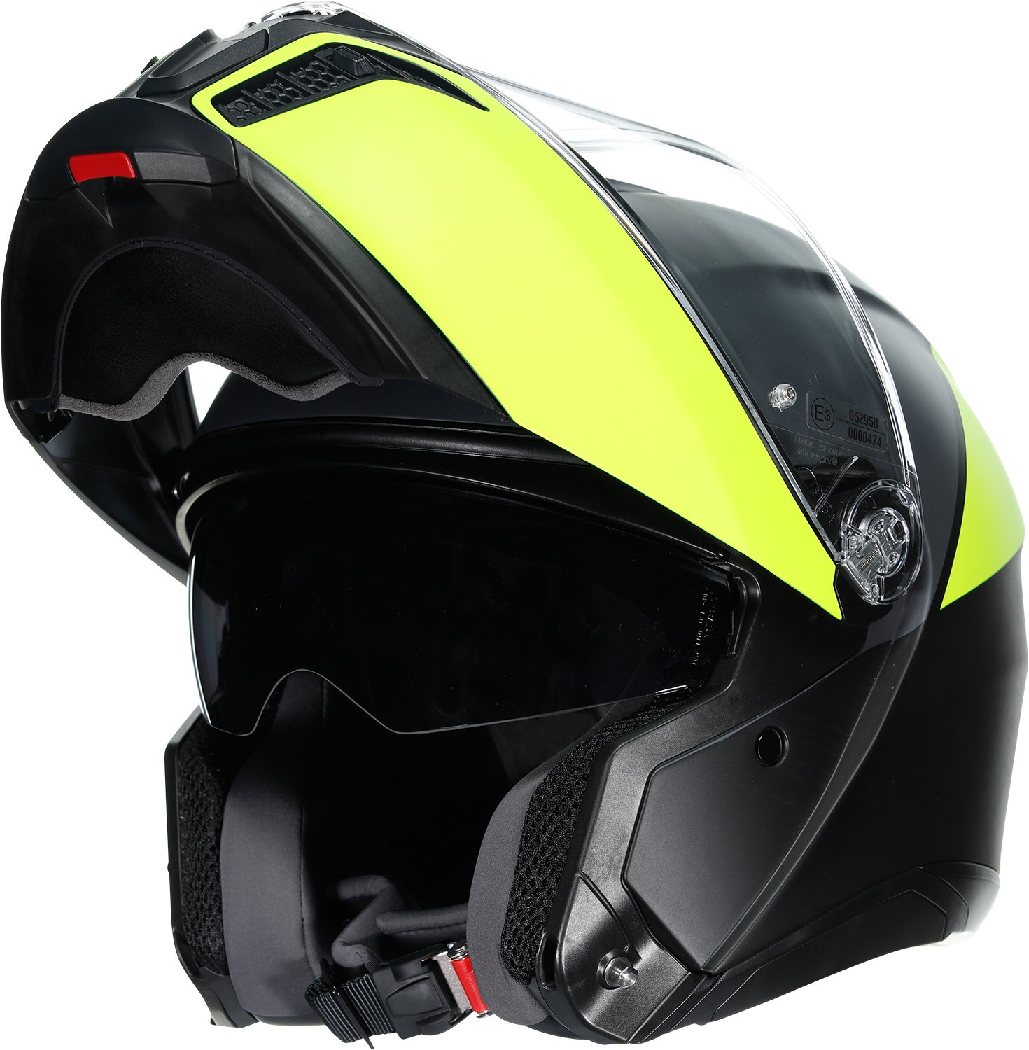 AGV Tourmodular Helmet - Balance - Black/Yellow Fluo/Gray