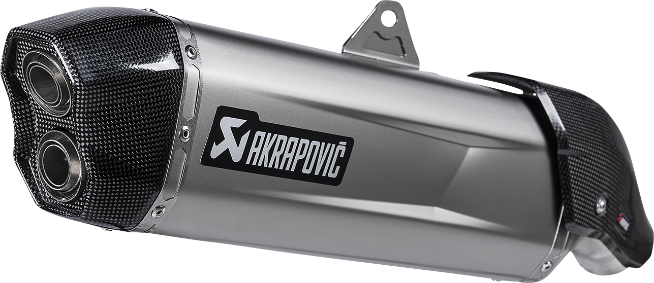 AKRAPOVIC Slip-On Line Muffler - Titanium S-A6SO1-HGJT