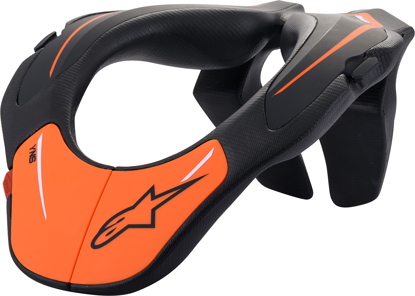 ALPINESTARS Youth Neck Support - Black/Orange - One Size 6540118-14-OS