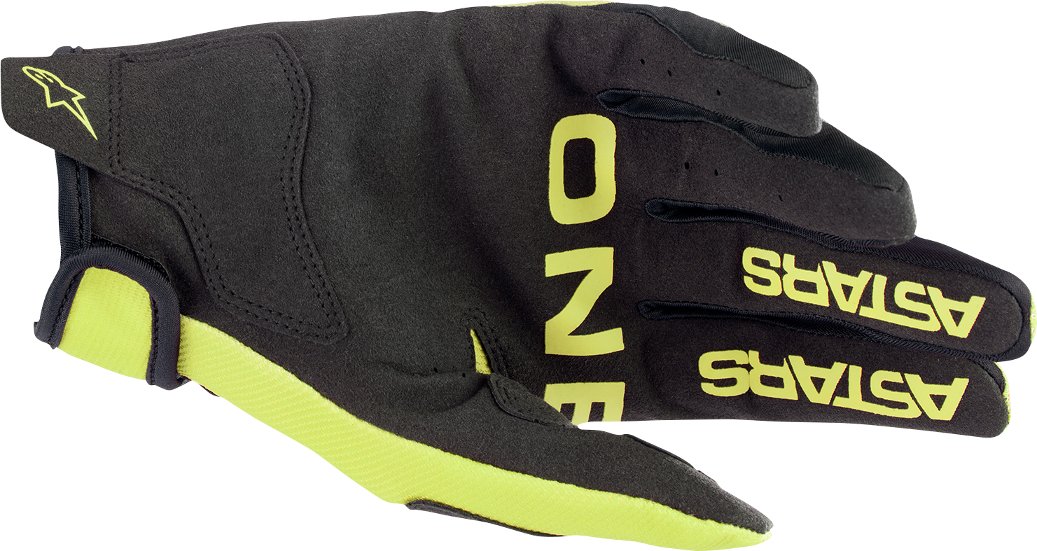 ALPINESTARS Radar Gloves - Fluo Yellow/Black - 2XL 3561823-551-2X