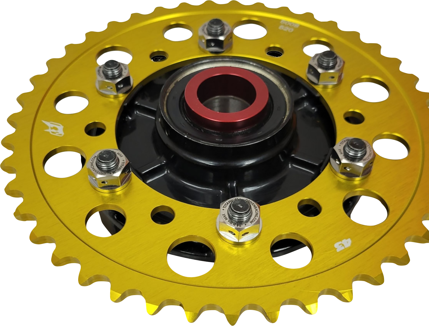 DRIVEN RACING Sprocket Nuts - Titanium DSN-TN