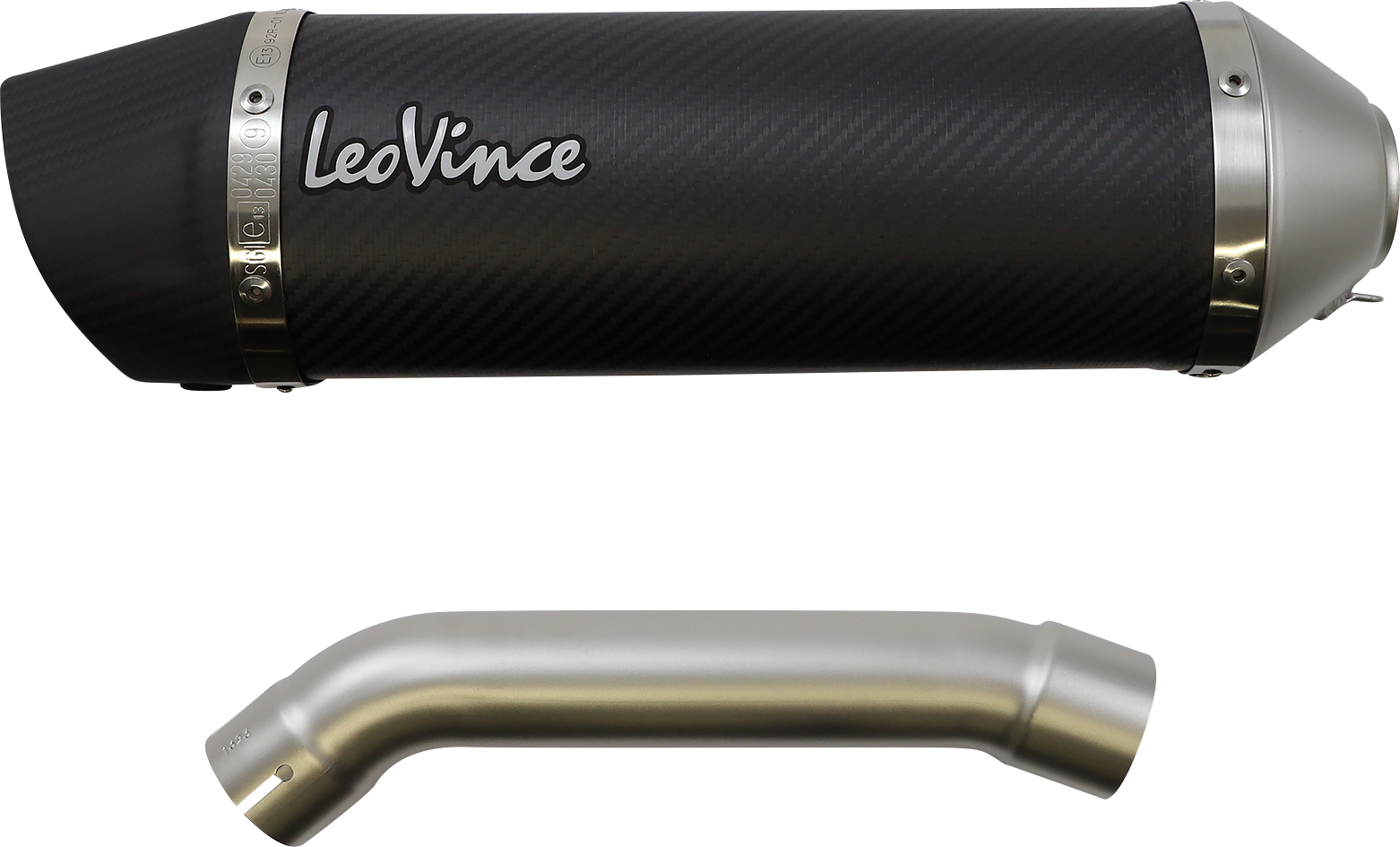 LEOVINCE LV One EVO Slip-On Muffler - Carbon Fiber 14394EU