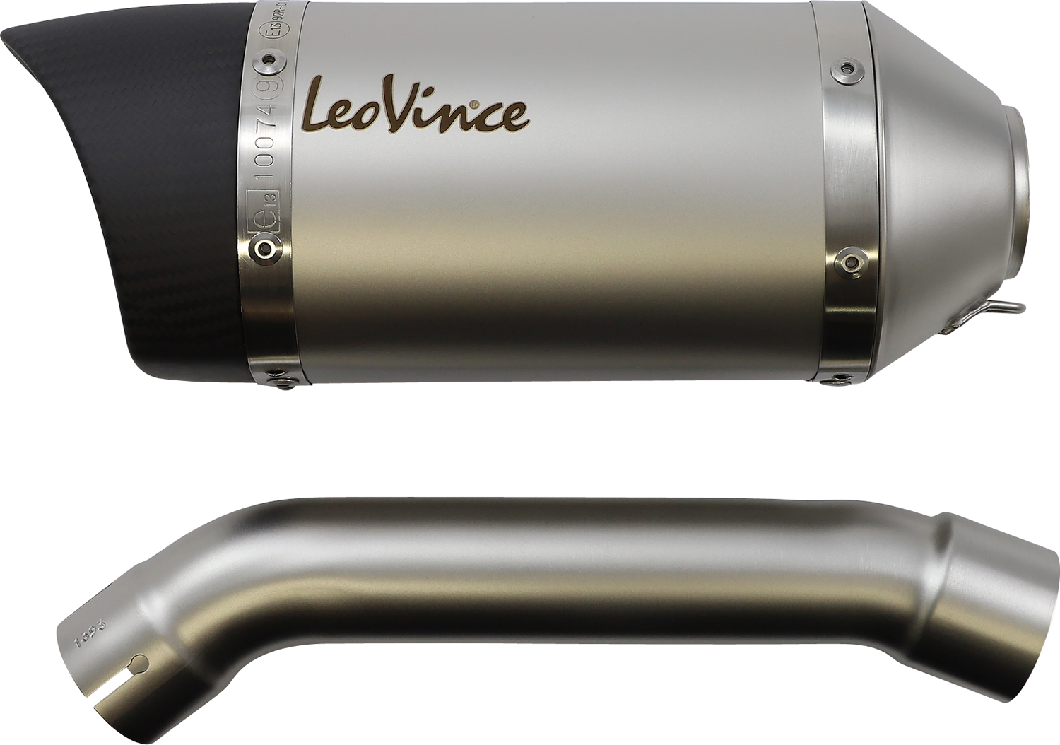 LEOVINCE LV Pro Slip-On Muffler - Stainless Steel 14395EU