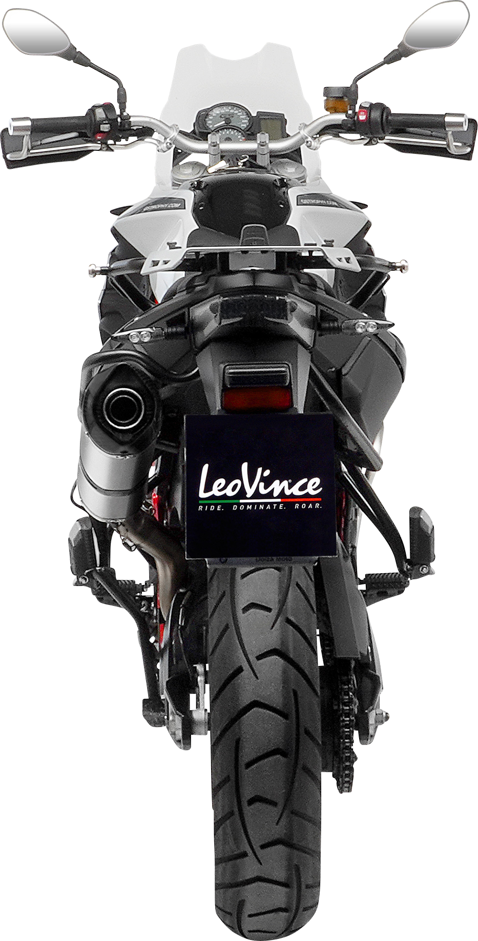 LEOVINCE LV One Evo Slip-On Muffler - Stainless Steel 14383EU