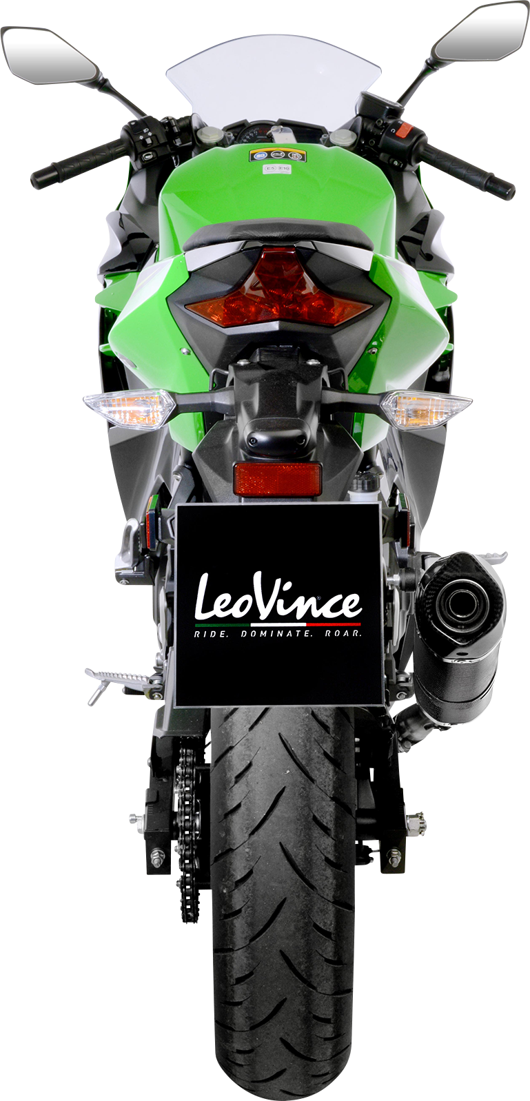 LEOVINCE LV One EVO Slip-On Muffler - Carbon Fiber 14260EU