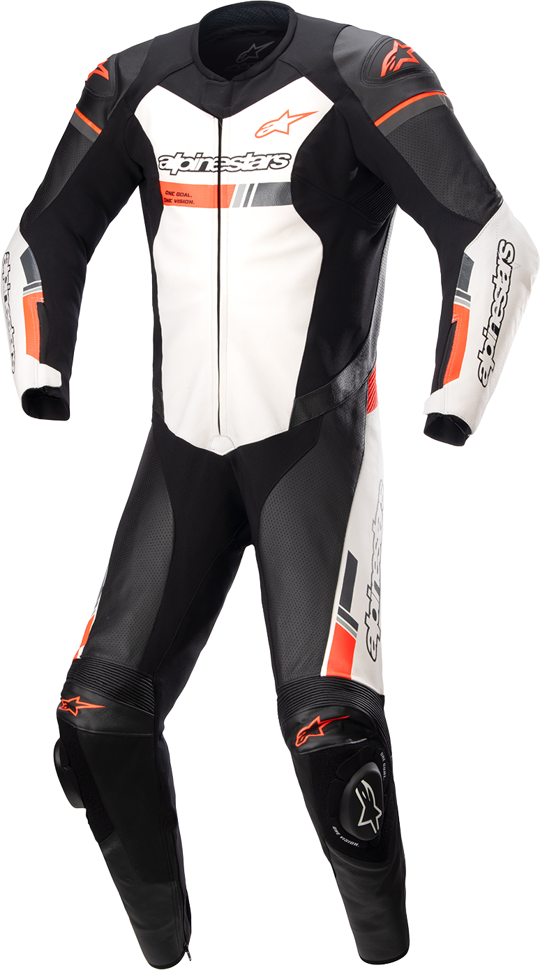 ALPINESTARS GP Force Chaser 1-Piece Suit - Black/White/Red